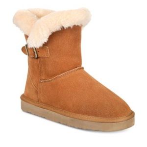 Genuine suede uppers